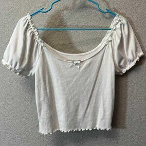AE (AMERICAN EAGLE) JUNIOR SIZE MEDIUM CROP TOP